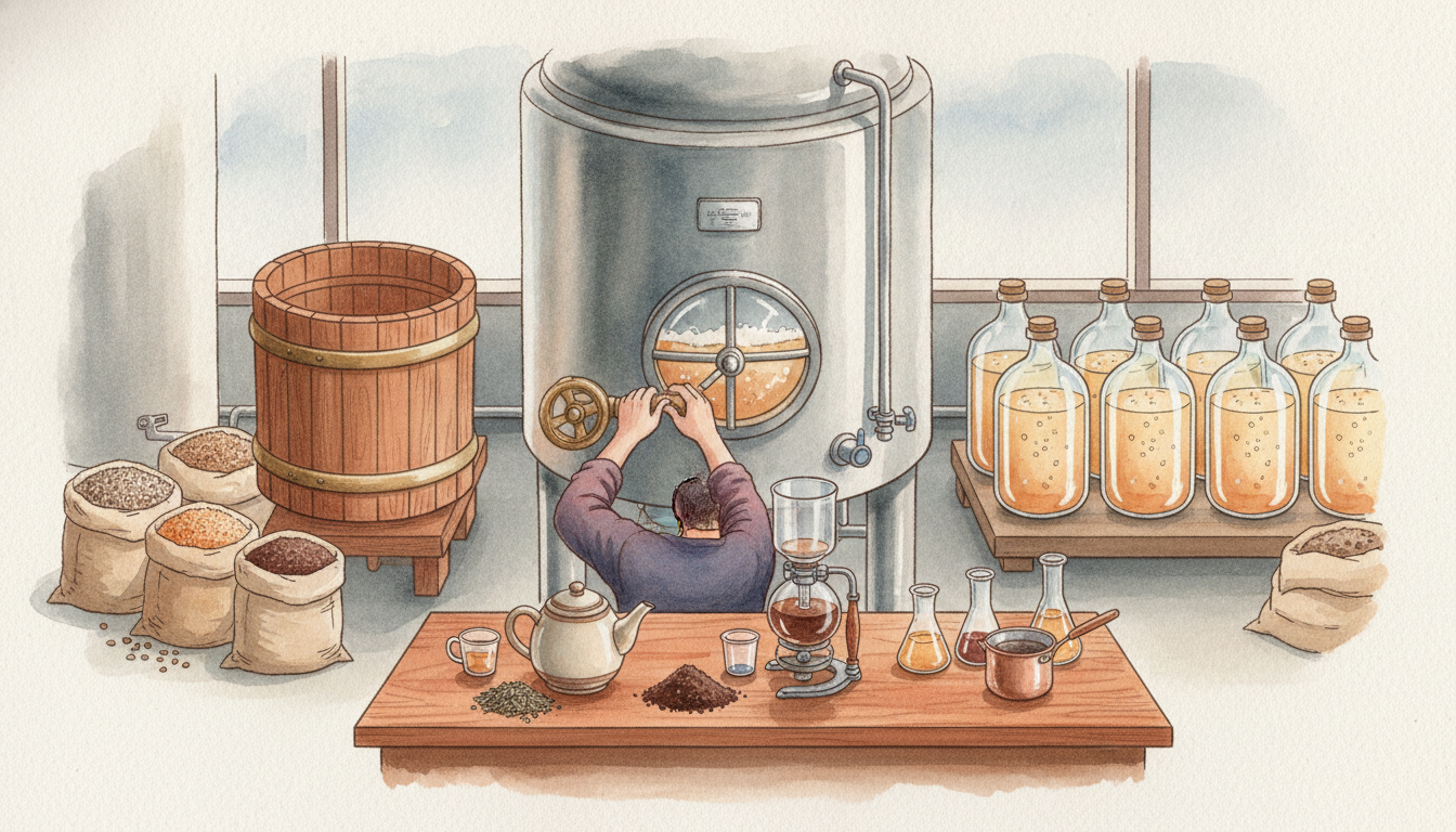 ビール・日本酒・コーヒー・茶で違う「brewing」の中身