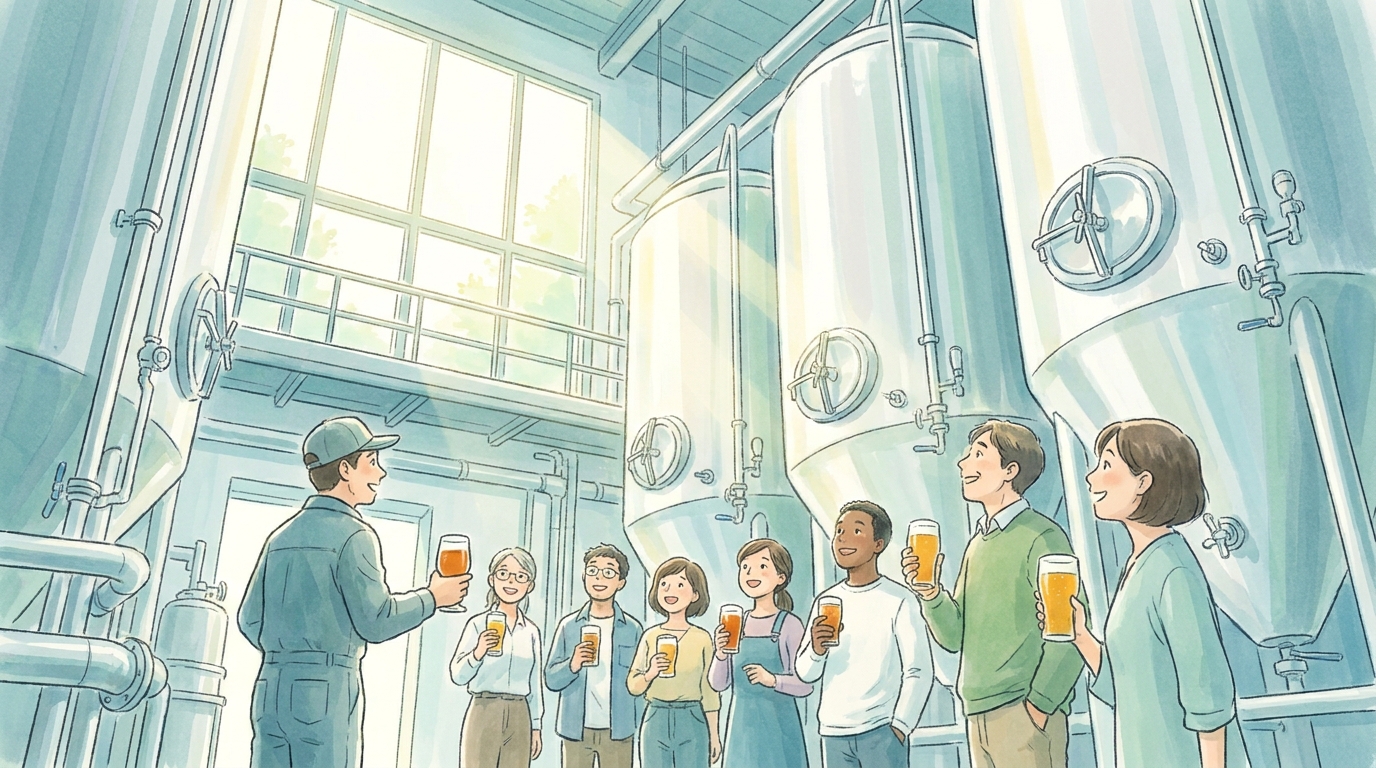 ビール工場見学の楽しみ方ガイド｜予約・試飲・選び方を解説